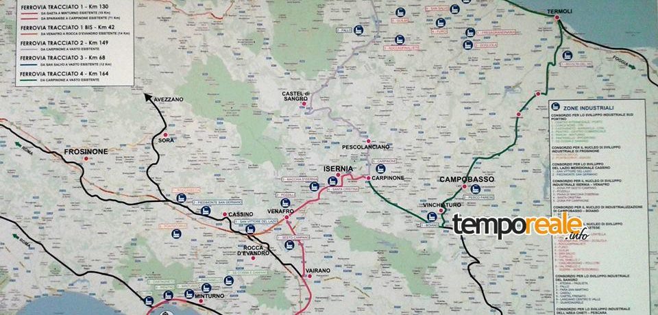 Cassino / Collegamento ferroviario Tirreno – Adriatico, nuovo incontro