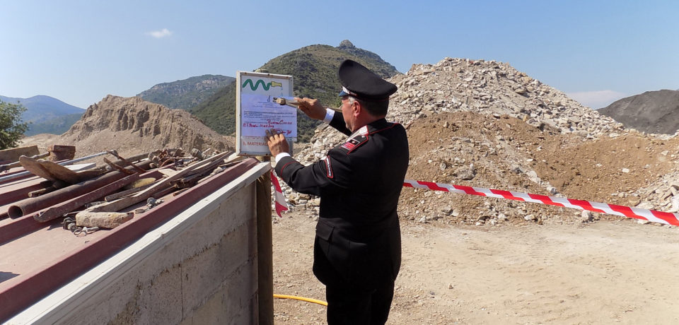 Monte San Biagio / Sequestrato un impianto di recupero inerti