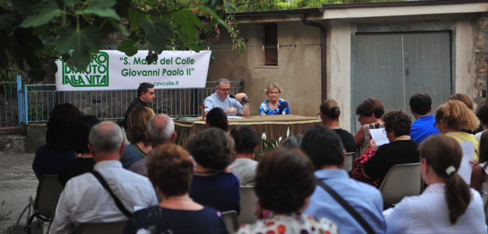 Lenola / Monsignor Vari in visita al Cav “S.Maria del Colle-Giovanni Paolo II”