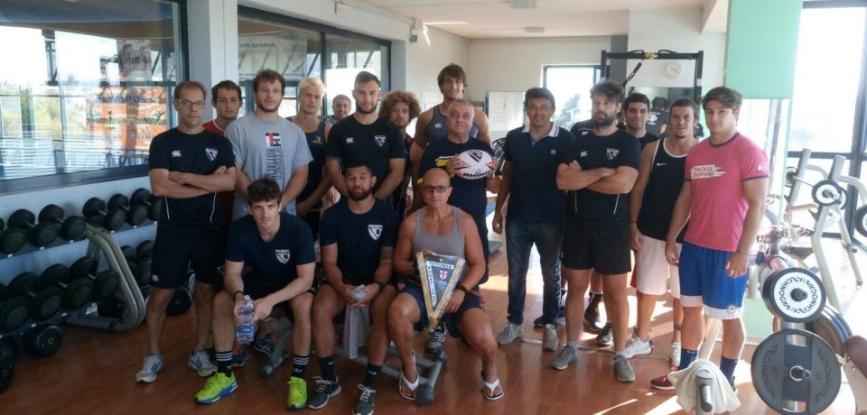 Rugby, la squadra Petrarca Padova si allena a Minturno