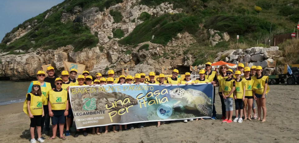 Minturno / Pulizia delle spiagge, successo per l’iniziativa di Legambiente