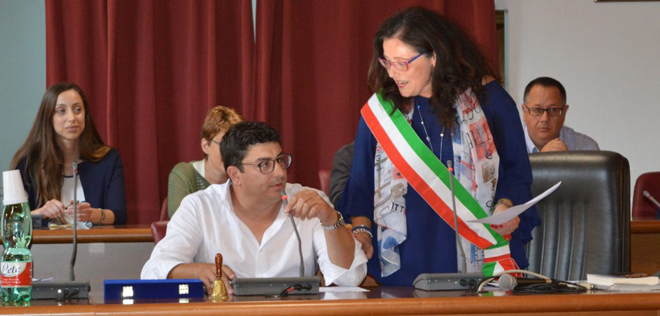 Formia / Incontro in pizzeria tra Paola Villa, Kristian Franzini e Gianluca Taddeo