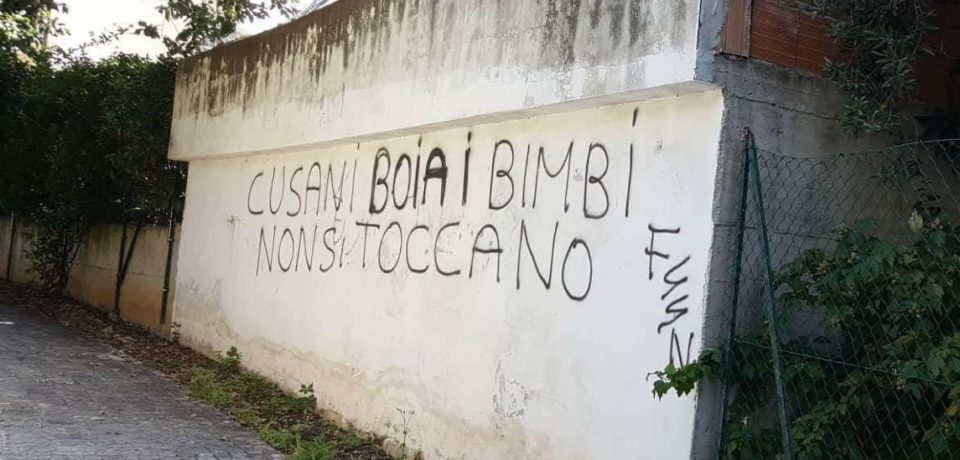 Sperlonga / Operazione Tiberio bis, scritte minatorie contro il sindaco: “Cusani boia”