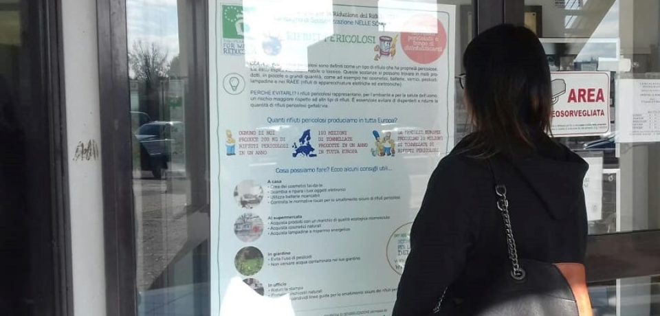 Fondi / Settimana Europea per la Riduzione dei Rifiuti: Fare Verde nelle scuole