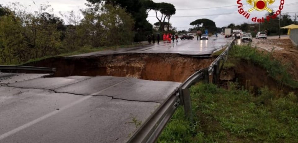 Terracina / Si apre una voragine sulla Pontina: un disperso
