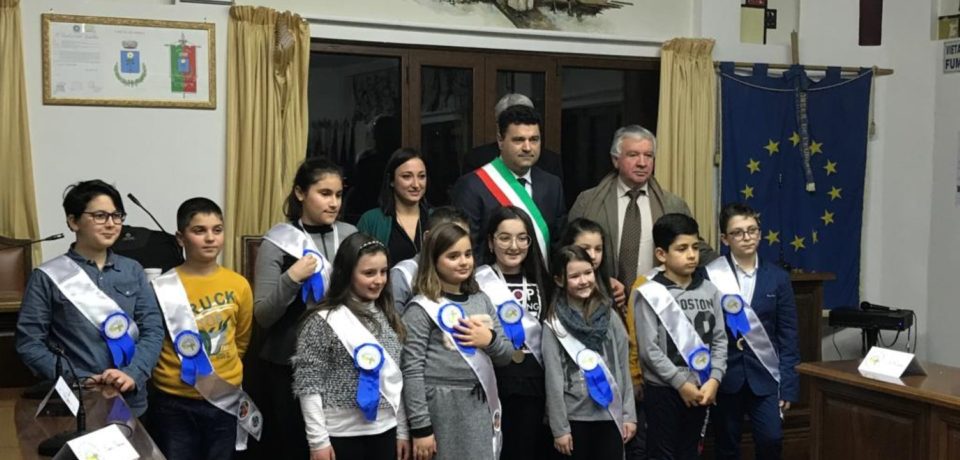 Lenola / Insediato il Consiglio comunale delle bambine e dei bambini