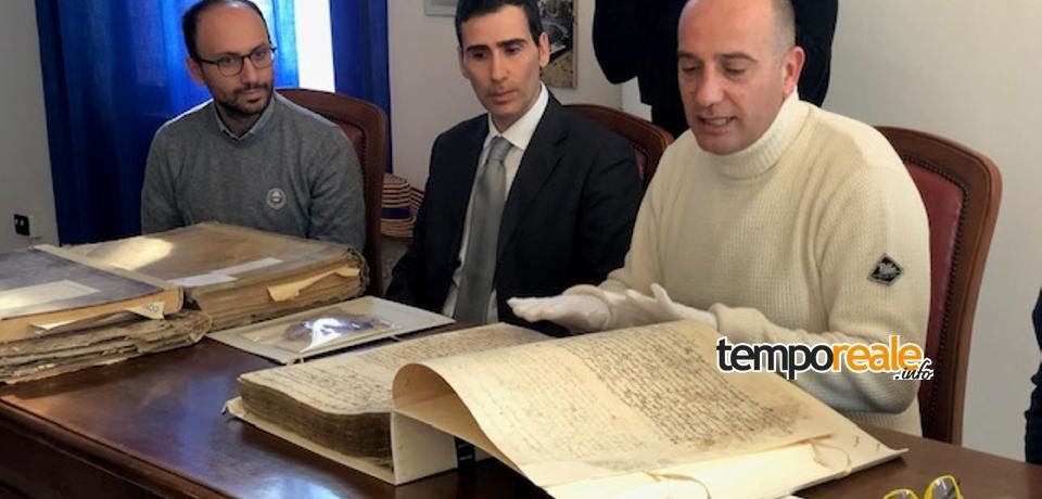 Minturno / Manoscritto del 1700 ritrovato in Comune, presentato il restauro (video)