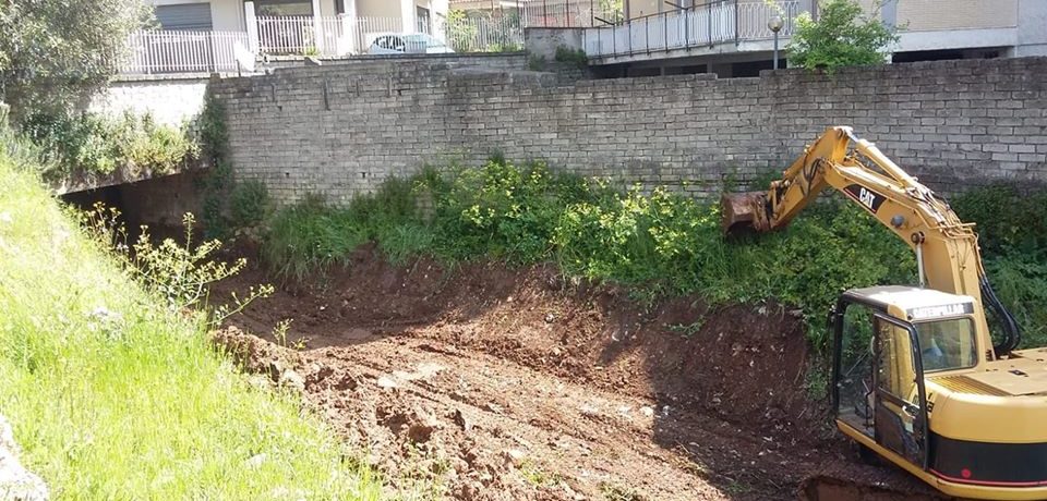 Itri / Iniziati i lavori di pulizia dei fossati