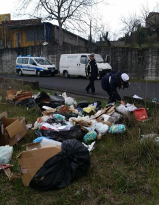 Abbandono rifiuti Cassino