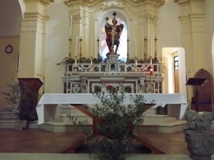 altare chiesa suio