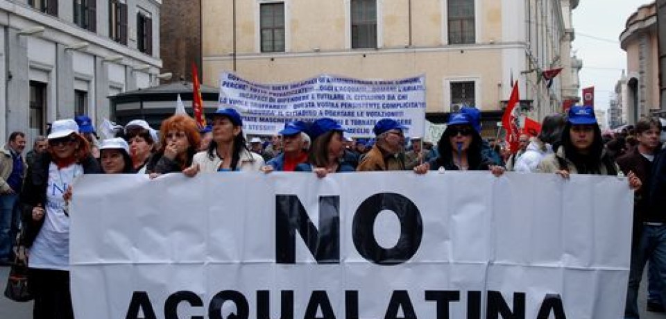 Gaeta / Approvata la delibera contro il distacco dell’acqua, vittoria del Comitato Lotta contro Acqualatina