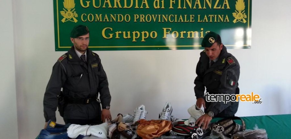 Formia / Sequestrati oltre duemila articoli con marchi contraffatti