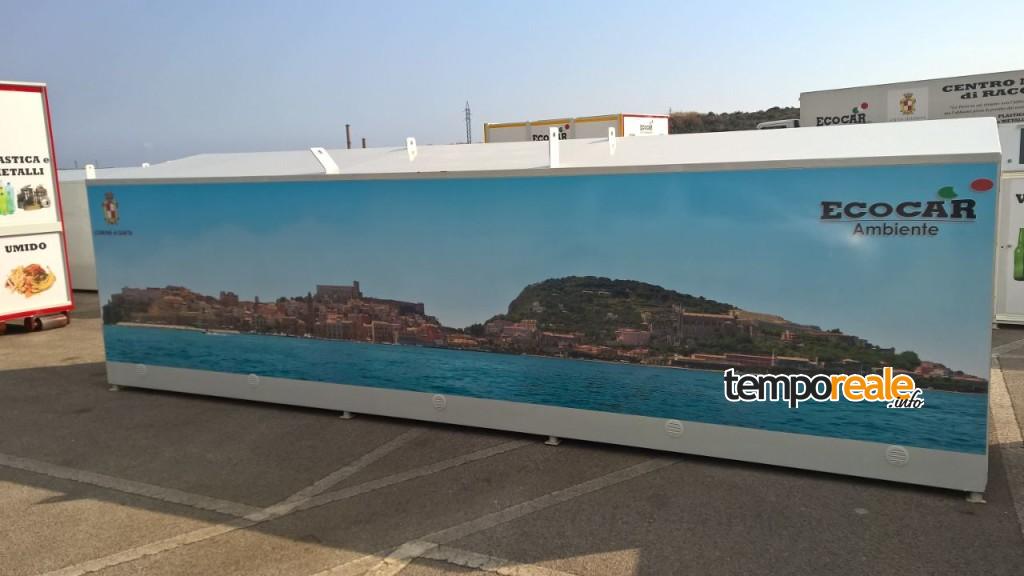 Gaeta - Isola Ecologica su strada