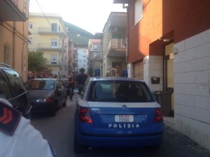 Il luogo dell'omicidio di Mario Piccolino
