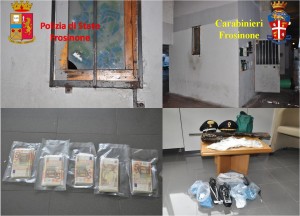 Foto Compagnia Carabinieri e Polstato Frosinone
