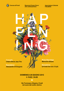happening locandina