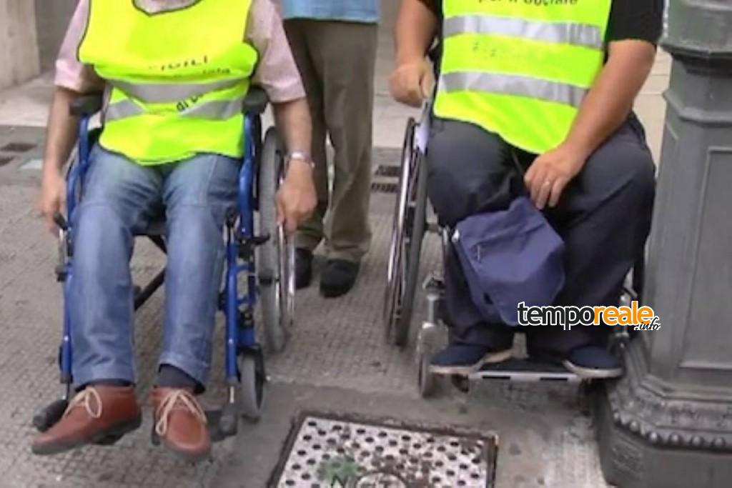Vigili in carrozzina