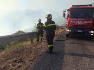 Falchi in azione a San Magno 2