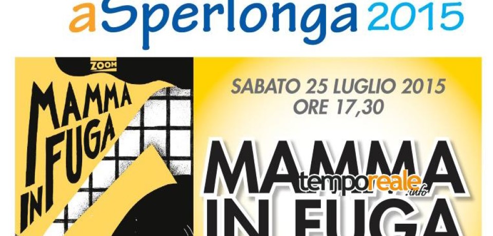 Sperlonga / Per il terzo incontro della rassegna Libridamare 2015 presenta “Mamma in fuga”