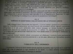 ordinanza sicurezza balneare capitaneria di porto gaeta 2