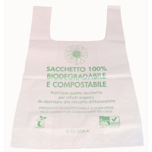 sacchetto biodegradabile