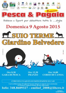 locandina pesca & pagaia