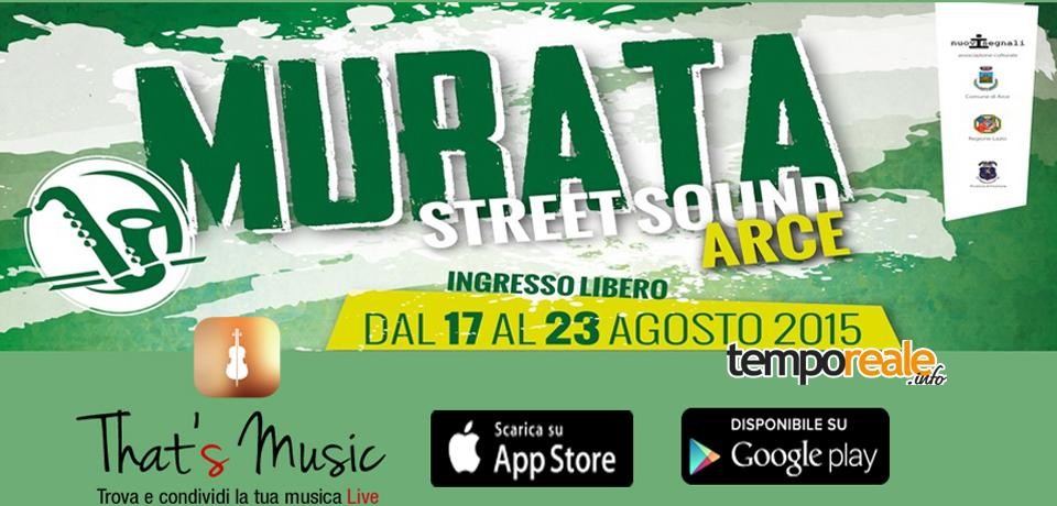 Arce / Al via la 12^ edizione del Murata Street Sound