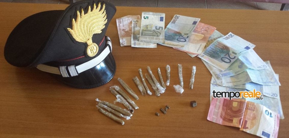 Cassino / Minorenne del posto arrestato per possesso e spaccio di hashish
