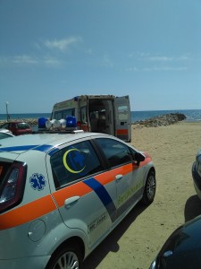 Ambulanze decesso 7 settembre 2015 a Sperlonga (Medium)
