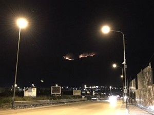 incendio bassiano e sermoneta