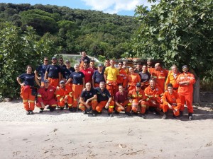 pontone protezione civile sud pontino