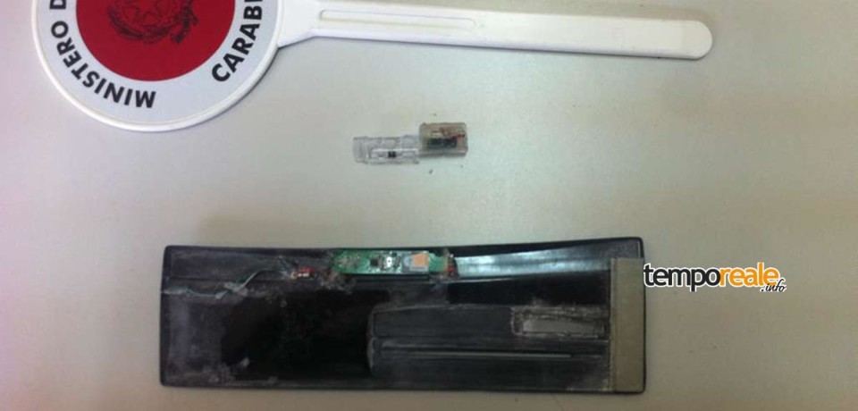 Cassino / Clonazione di carte e bancomat, trovato “skimmer” in uno sportello in centro