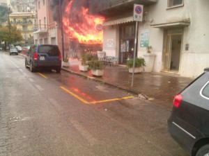 incendio itri