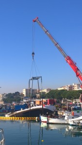 peschereccio uragano