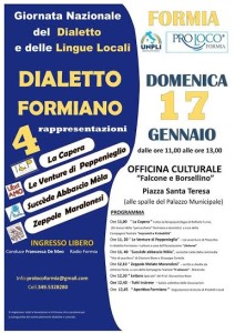 formia pro loco dialetto formiano