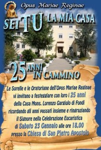 oratorio fondi sei tu la mia casa