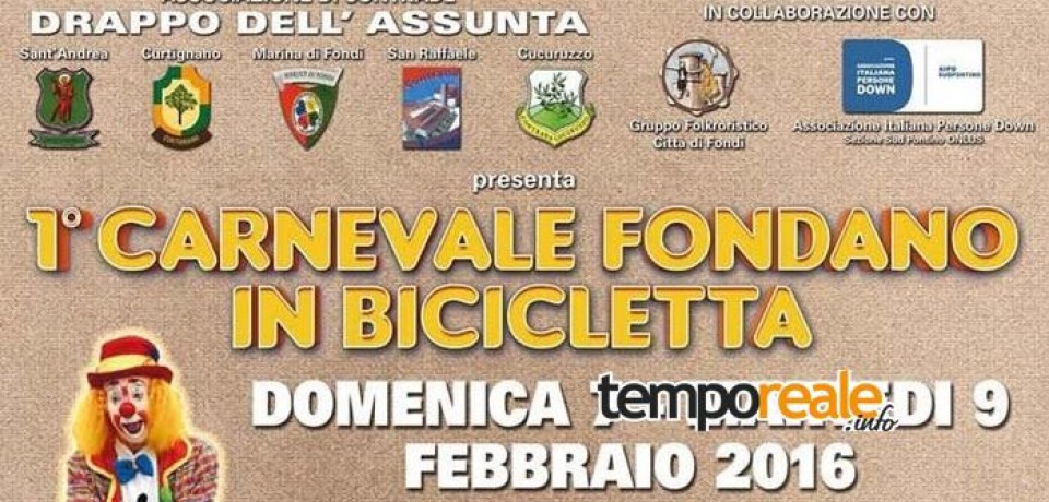 Fondi / Carnevale 2016, due iniziative all’insegna del rispetto dell’ambiente
