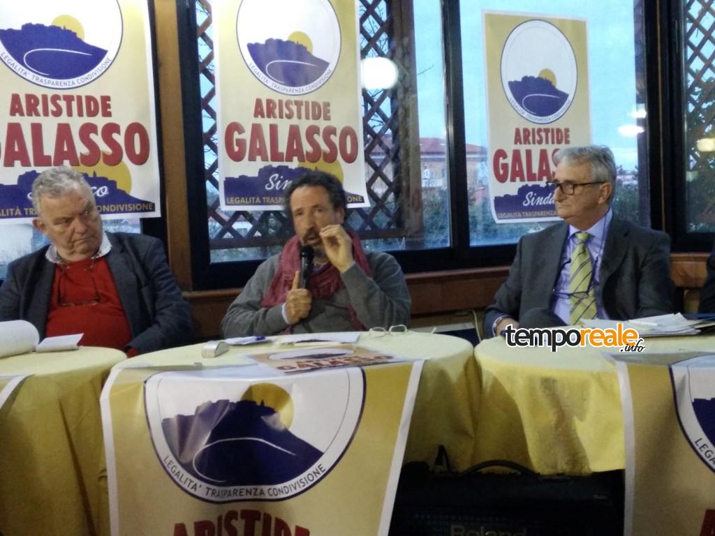 Livio Pentimalli, Pino Russo e Aristide Galasso