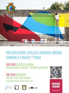 fondi memorie urbane 2016 locandina