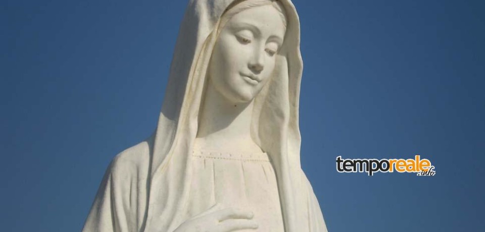 Cassino / Ritrovata la statua della Madonna di Medjugorje rubata nella notte