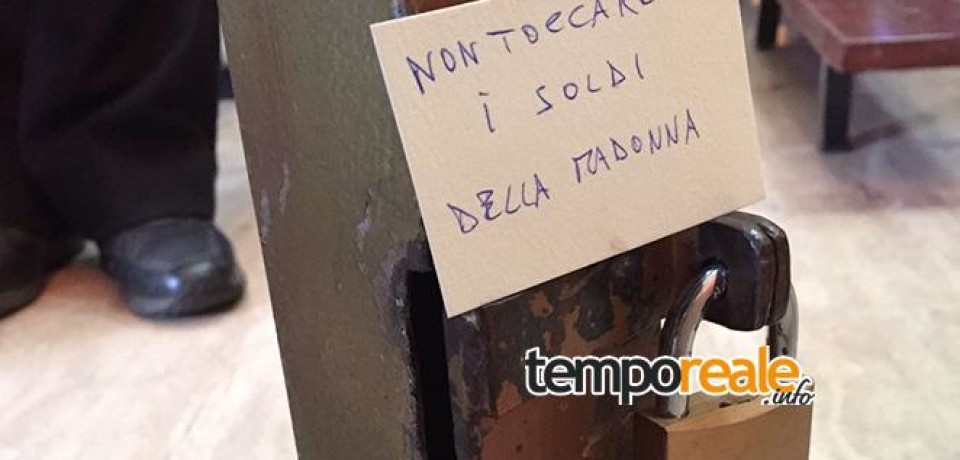 Piedimonte San Germano / Rubava continuamente i soldi della questua in chiesa, arrestato 28enne
