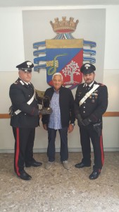 CISTERNA CARABINIERI FURTO