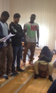 giovani immigrati ospiti liceo classico formia