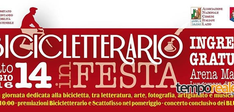 Minturno / Bicicletterario in festa, il 14 maggio un’intera giornata di eventi e premiazioni