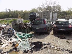 cisterna sequestro area stoccaggio auto