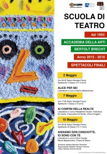 locandina scuola teatro