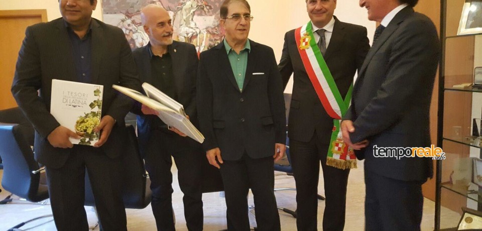 Gaeta / Il sindaco Mitrano incontra il vice ministro del turismo iraniano Jafari
