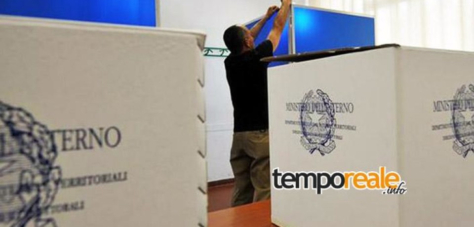Cassino / Referendum ed elezioni comunali, ripartite le 33 sezioni elettorali