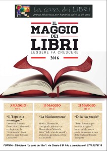 FORMIA - Locandina Il maggio dei libri per social