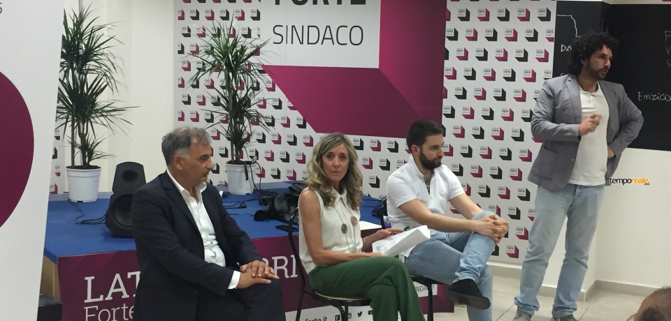 Latina / Elezioni, Milena Ricci e Matteo Coluzzi candidati con Enrico Forte
